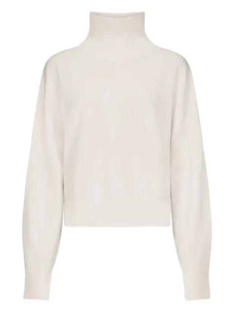 ribbed-collar cashmere sweater by LOULOU DE SAISON