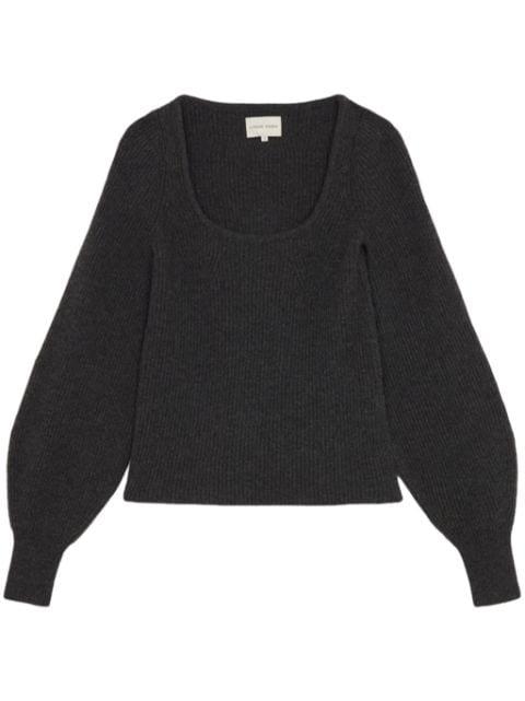 ribbed-knit jumper by LOULOU DE SAISON