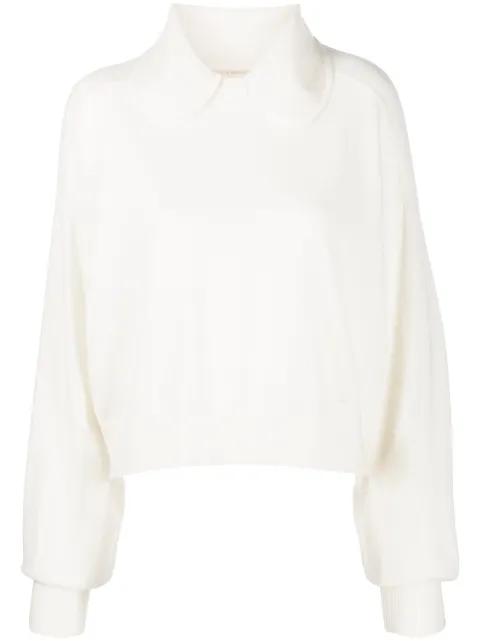 rounded-collar jumper by LOULOU DE SAISON