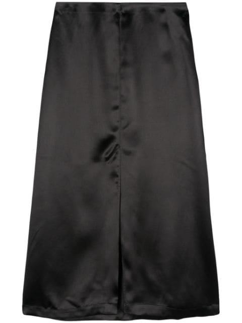 satin midi skirt by LOULOU DE SAISON