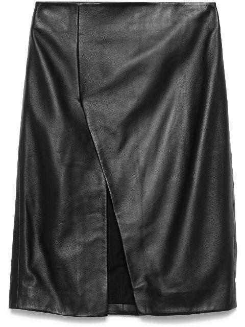 slit-detail skirt by LOULOU DE SAISON