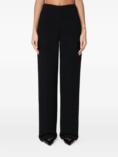 textured side-pocket trousers by LOULOU DE SAISON