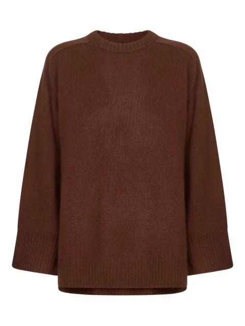 wide-cuff cashmere sweater by LOULOU DE SAISON