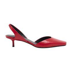 Akila kitten heel slingback by LOULOU STUDIO