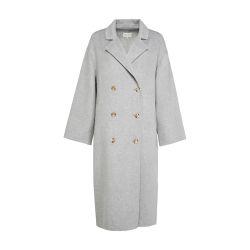 Borneo wool coat by LOULOU STUDIO