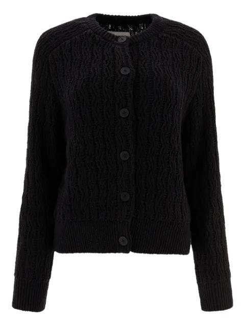 Sean textured button cardigan by LOULOU