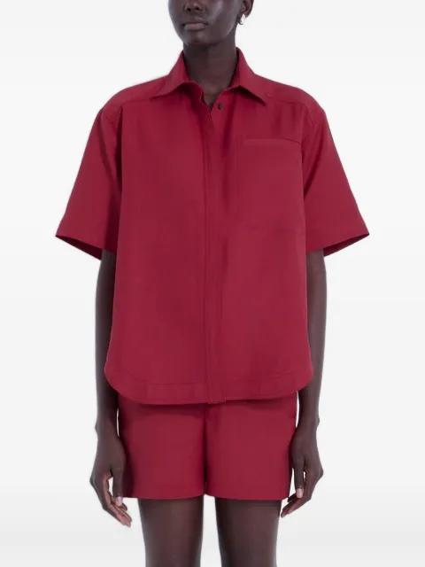 short-sleeve pocketed shirt by LOULOU