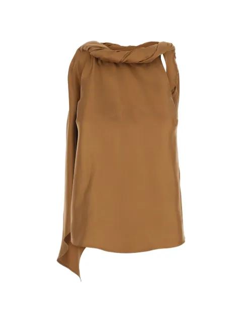 twisted-detail top by LOULOU