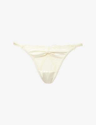 Attract Floral Lace Thong by LOUNGE UNDERWEAR