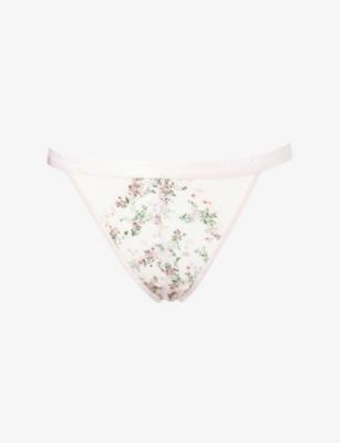 Entice Floral Lace Thong by LOUNGE UNDERWEAR