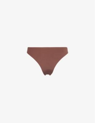 Everyday Form mid-rise stretch recycled-polyamide thong by LOUNGE UNDERWEAR