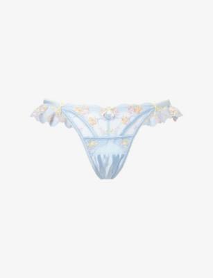Lyra Floral Lace Thong by LOUNGE UNDERWEAR