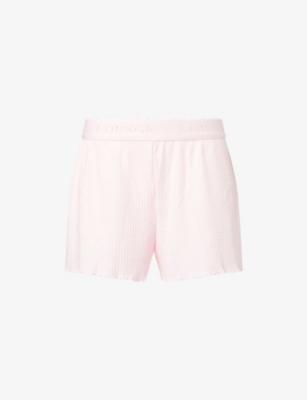 Soft Wide-Leg Waffle-Knit Pyjama Shorts by LOUNGE UNDERWEAR