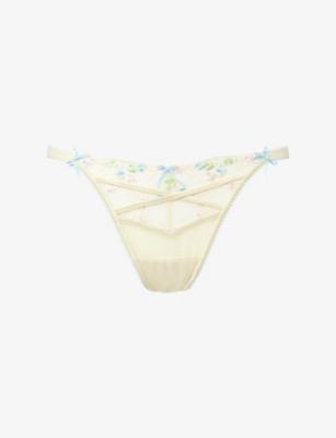 Solene Floral Lace Thong by LOUNGE UNDERWEAR