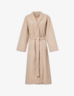 Waffle Textured Cotton-Blend Dressing Gown by LOUNGE UNDERWEAR