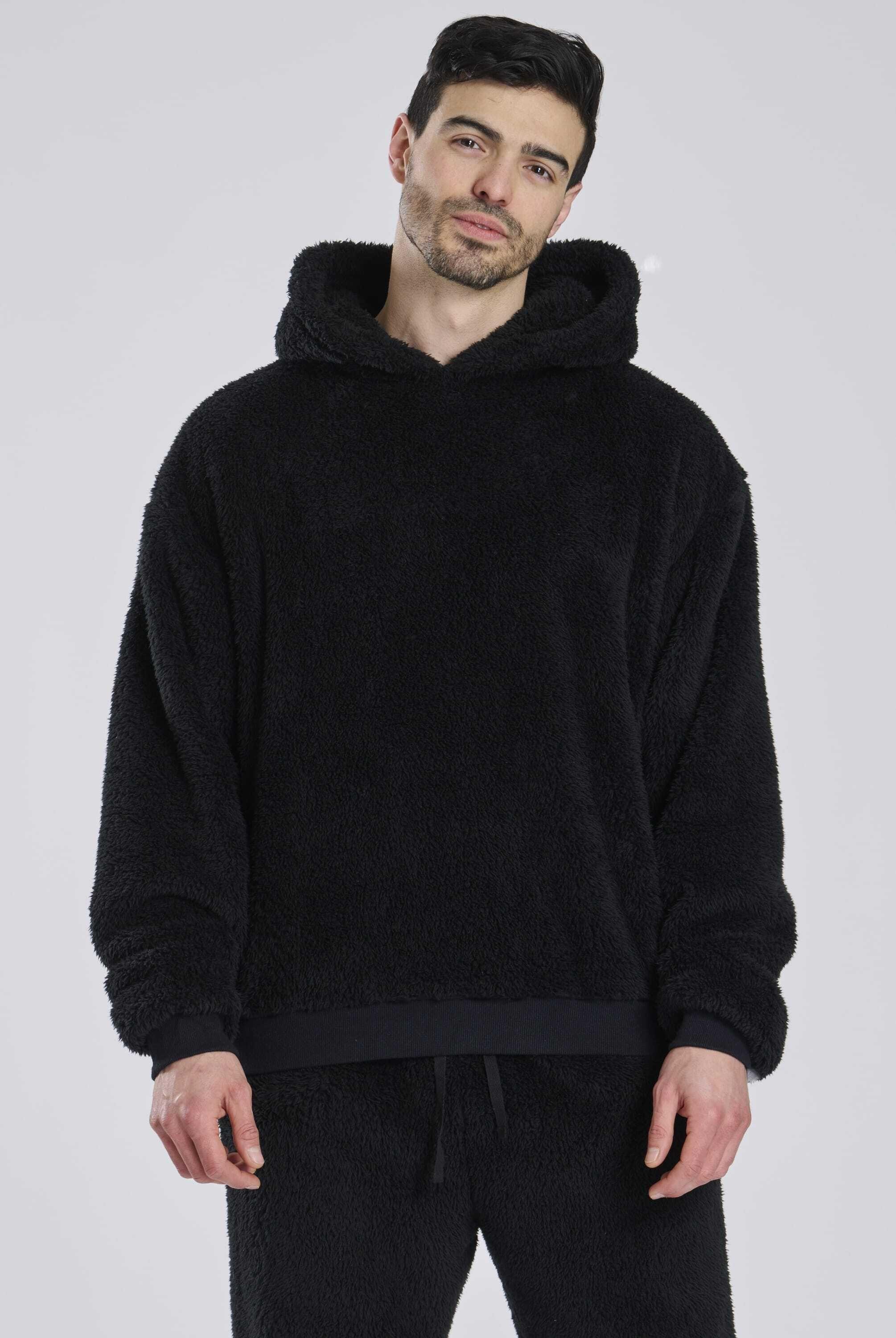 Sherpa Hooded Lounge Top by LOUNGEABLE
