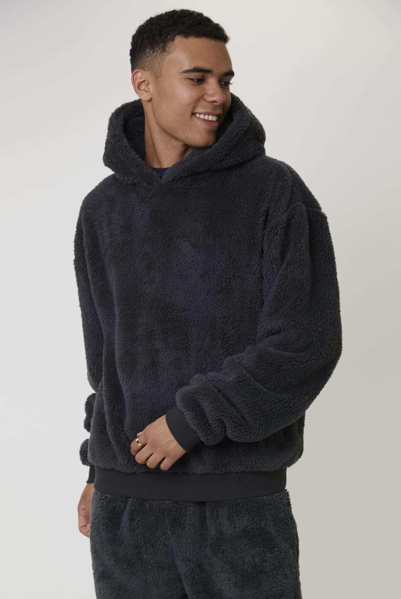 Sherpa Hooded Lounge Top by LOUNGEABLE