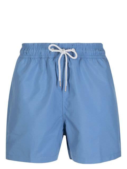 logo-patch drawstring swim shorts by LOVE BRAND&CO.