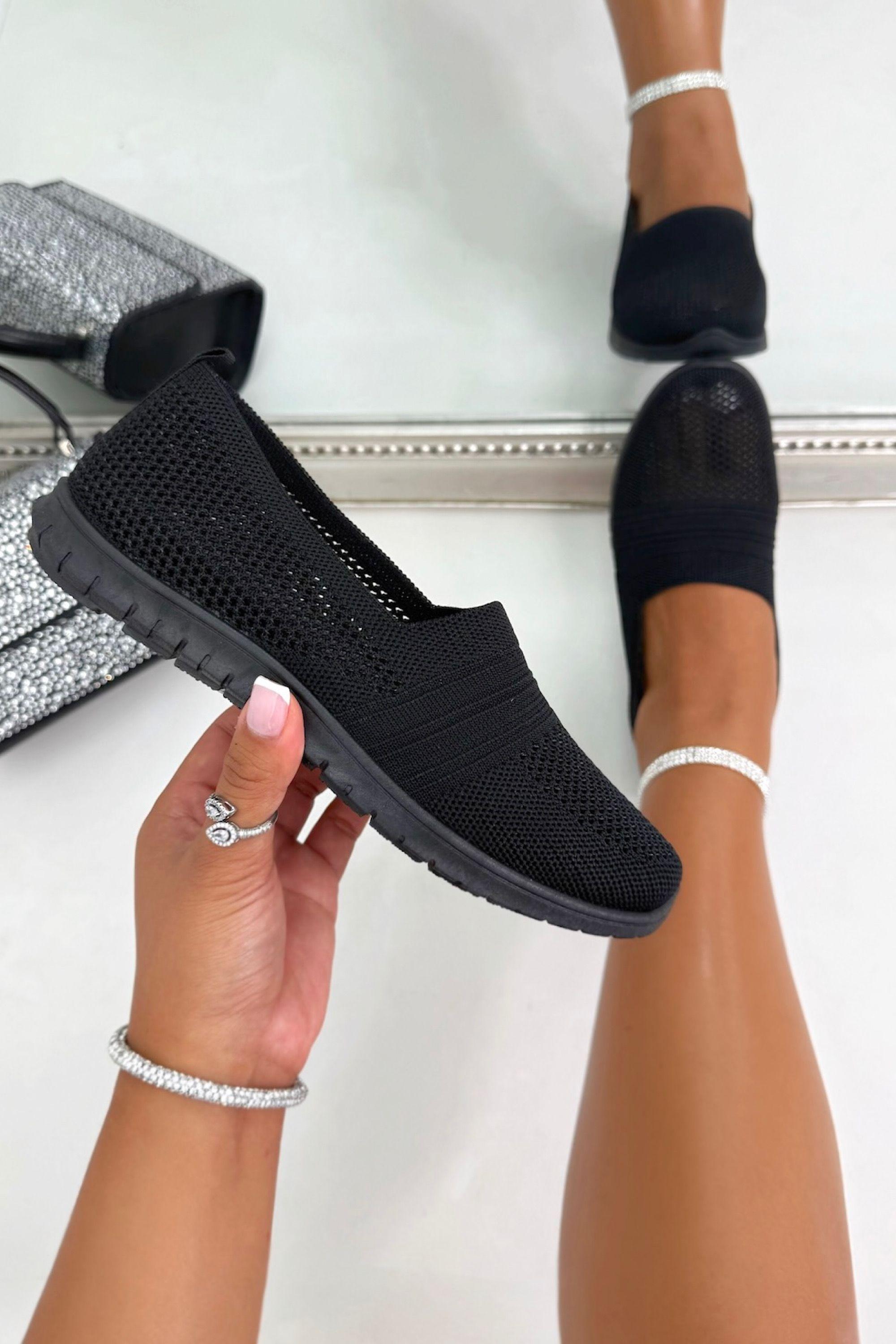 Comfort Airflow Knit Slip-On Trainers by LOVE LEMONADE
