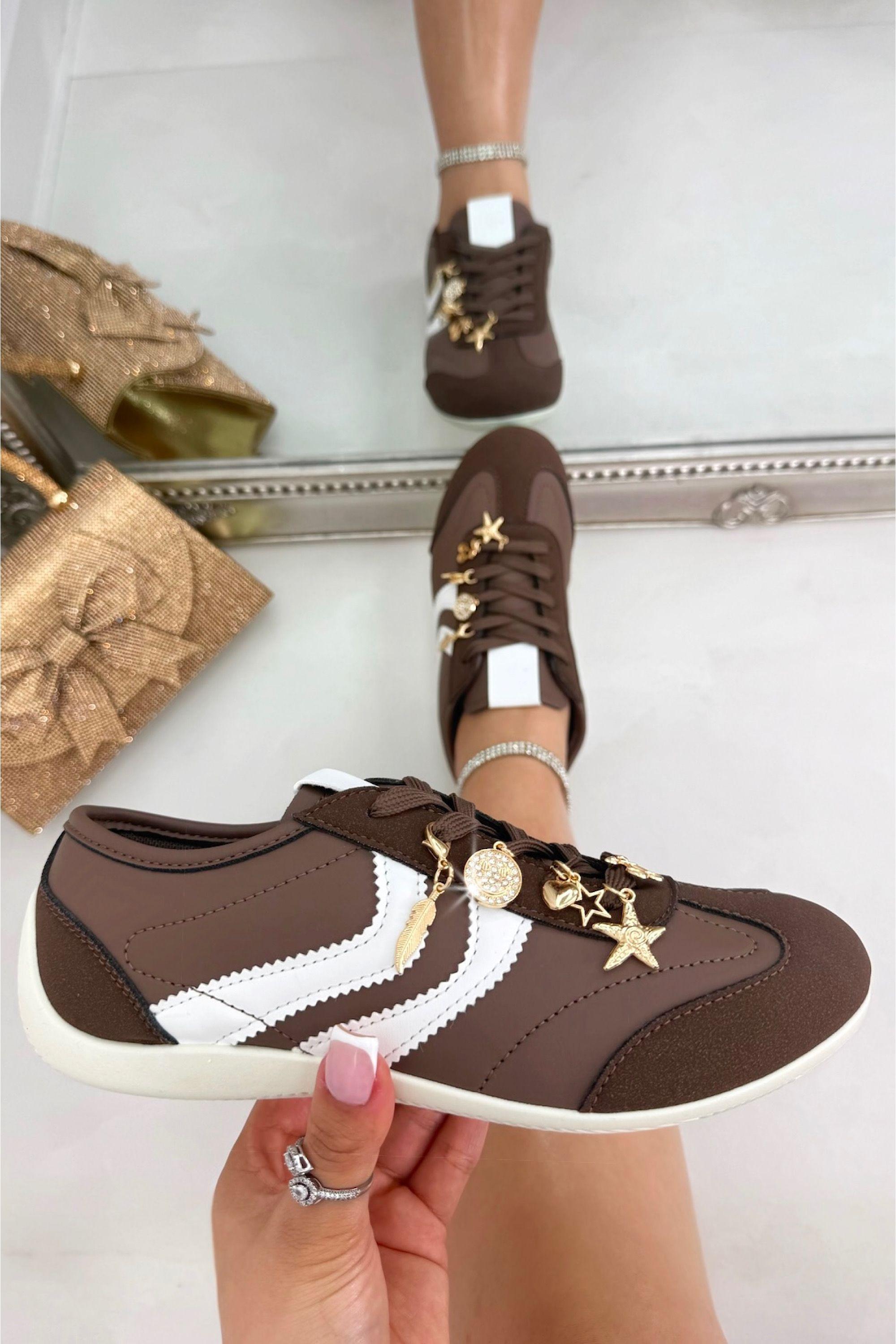 Sparkly Charm Horizon Trainers by LOVE LEMONADE