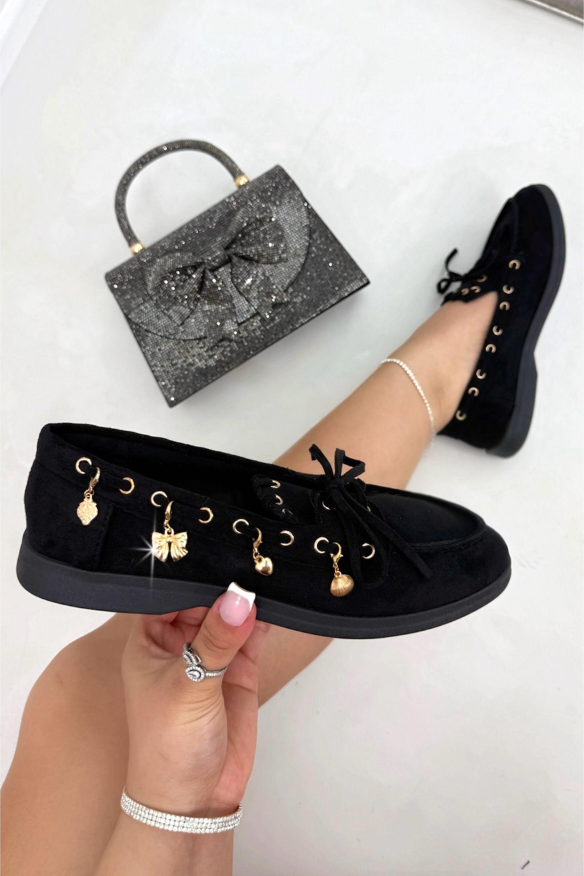 Velvet Charm Luxe Lace-Up Loafers by LOVE LEMONADE