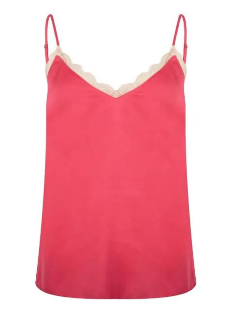 Camelia lace-trimmed camisole by LOVE STORIES