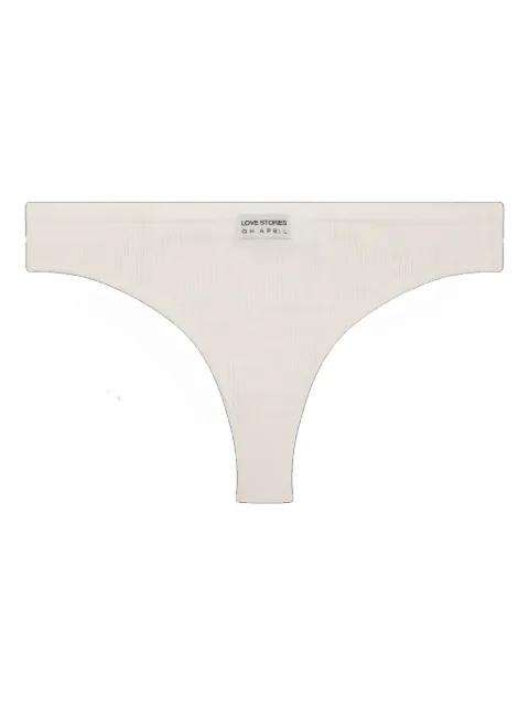 ribbed thong by LOVE STORIES