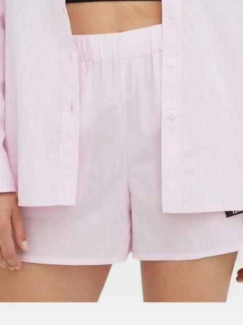 elastic-waistband linen shorts by LOVECHILD