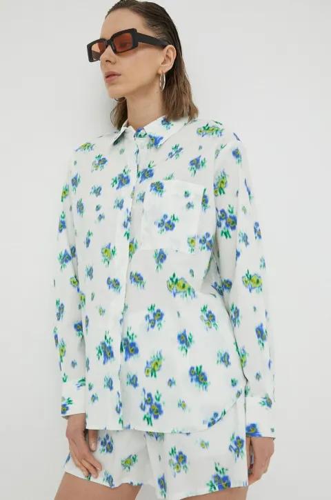 floral-print button-fastening shirt by LOVECHILD