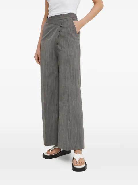 pleated wide-leg trousers by LOVECHILD