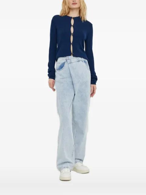 ribbed button cardigan by LOVECHILD