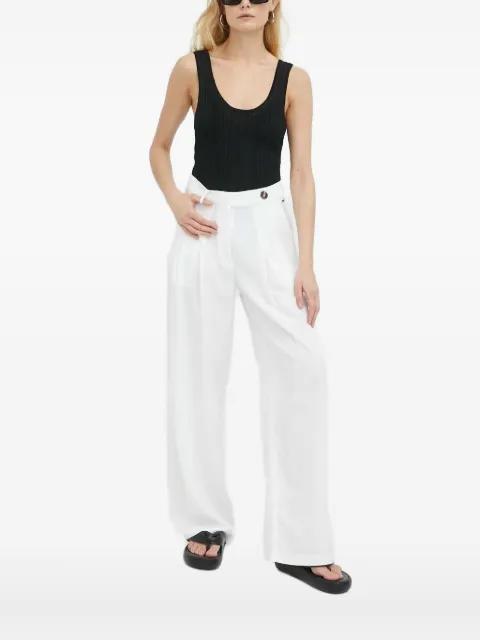 ribbed scoop-neck tank top by LOVECHILD