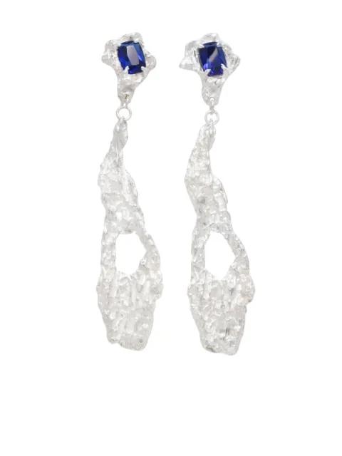 Ceciliae drop earrings by LOVENESS LEE