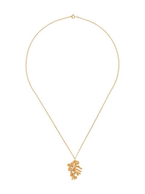rooster Chinese zodiac necklace by LOVENESS LEE
