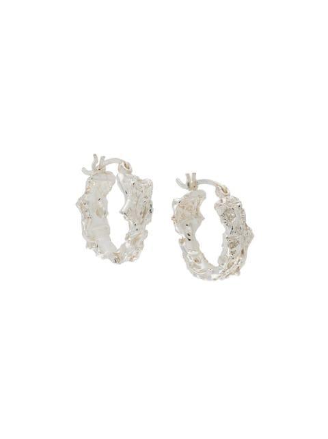small Rebutia hoop earrings by LOVENESS LEE