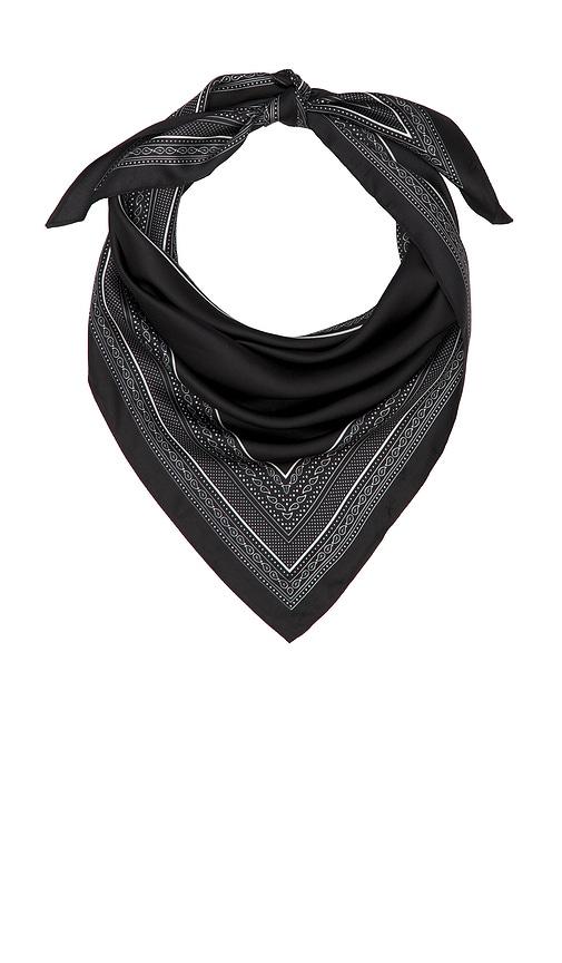Lovers and Friends Alba Triangle Scarf in Black by LOVERS&FRIENDS