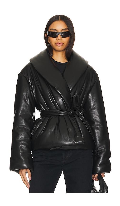 Lovers and Friends Alex Faux Leather Jacket in Black by LOVERS&FRIENDS