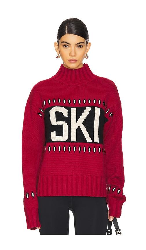 Lovers and Friends Annabel Ski Sweater in Red by LOVERS&FRIENDS