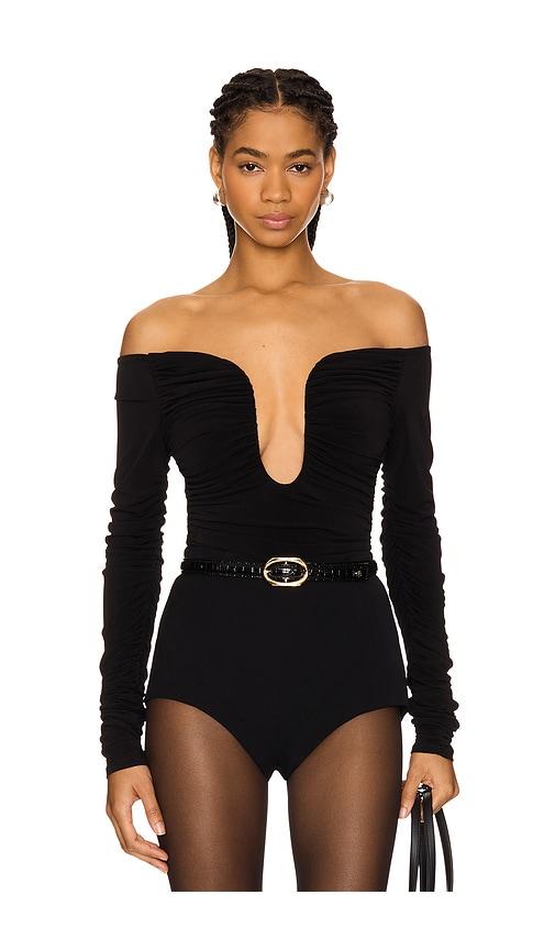 Lovers and Friends Ari Bodysuit in Black by LOVERS&FRIENDS