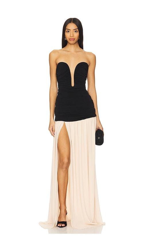 Lovers and Friends Ari Gown in Black by LOVERS&FRIENDS
