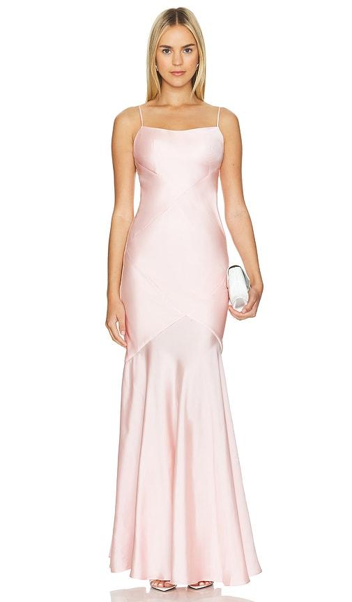 Lovers and Friends Ari Gown in Pink by LOVERS&FRIENDS