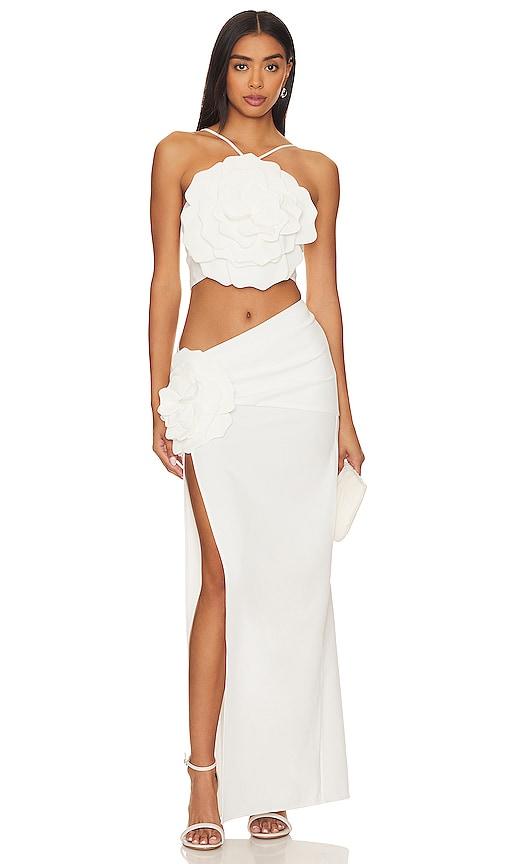 Lovers and Friends Artemis Gown in Ivory by LOVERS&FRIENDS