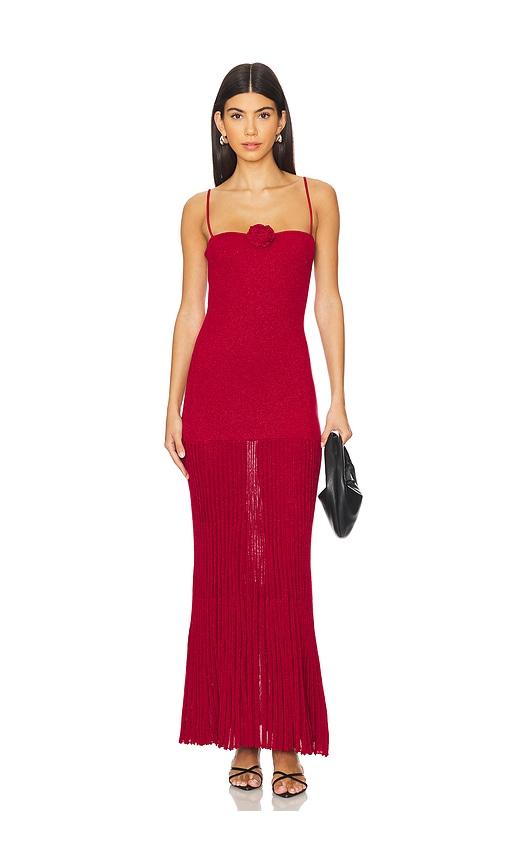 Lovers and Friends Aster Maxi Dress in Red by LOVERS&FRIENDS
