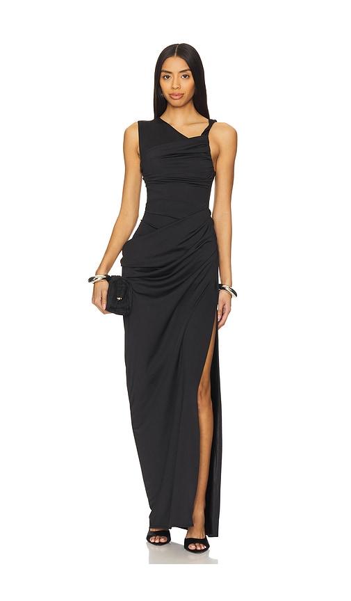 Lovers and Friends Athena Gown in Black by LOVERS&FRIENDS
