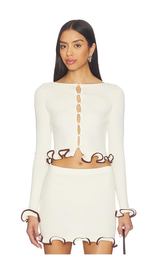 Lovers and Friends Bella Cardigan in Ivory by LOVERS&FRIENDS