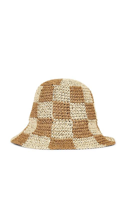 Lovers and Friends Beri Bucket Hat in Neutral by LOVERS&FRIENDS