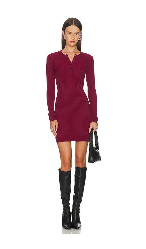 Lovers and Friends Beria Mini Dress in Wine by LOVERS&FRIENDS