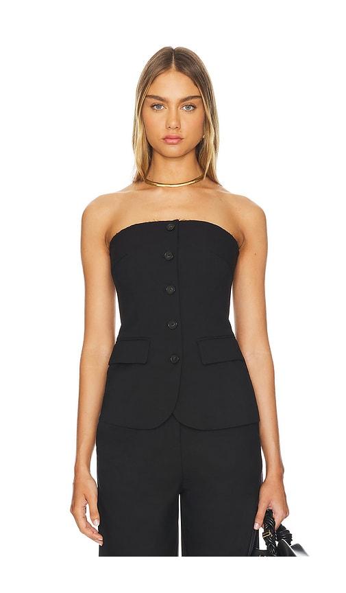 Lovers and Friends Bianca Top in Black by LOVERS&FRIENDS