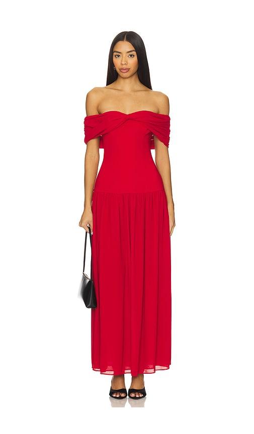 Lovers and Friends Blake Maxi Dress in Red by LOVERS&FRIENDS