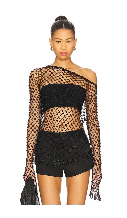 Lovers and Friends Bryna Off-shoulder Top in Black by LOVERS&FRIENDS
